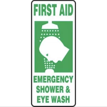Accuform Safety Sign FIRST AID  EMERGENCY SHMFSD996XL SHMFSD996XL